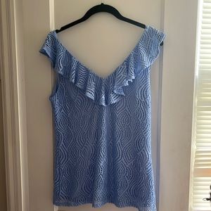 NWT Lilly Pulitzer Periwinkle Sleeveless Top